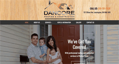 Desktop Screenshot of dancoreconstruction.com