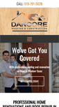 Mobile Screenshot of dancoreconstruction.com